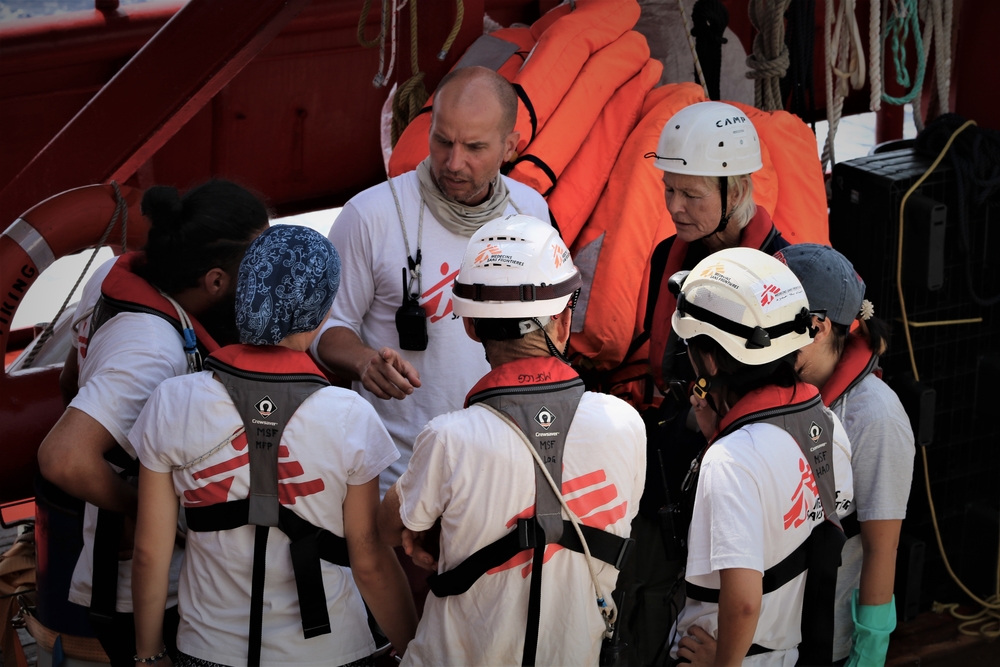 Mediterranean Sea: Getting to the search and rescue zone