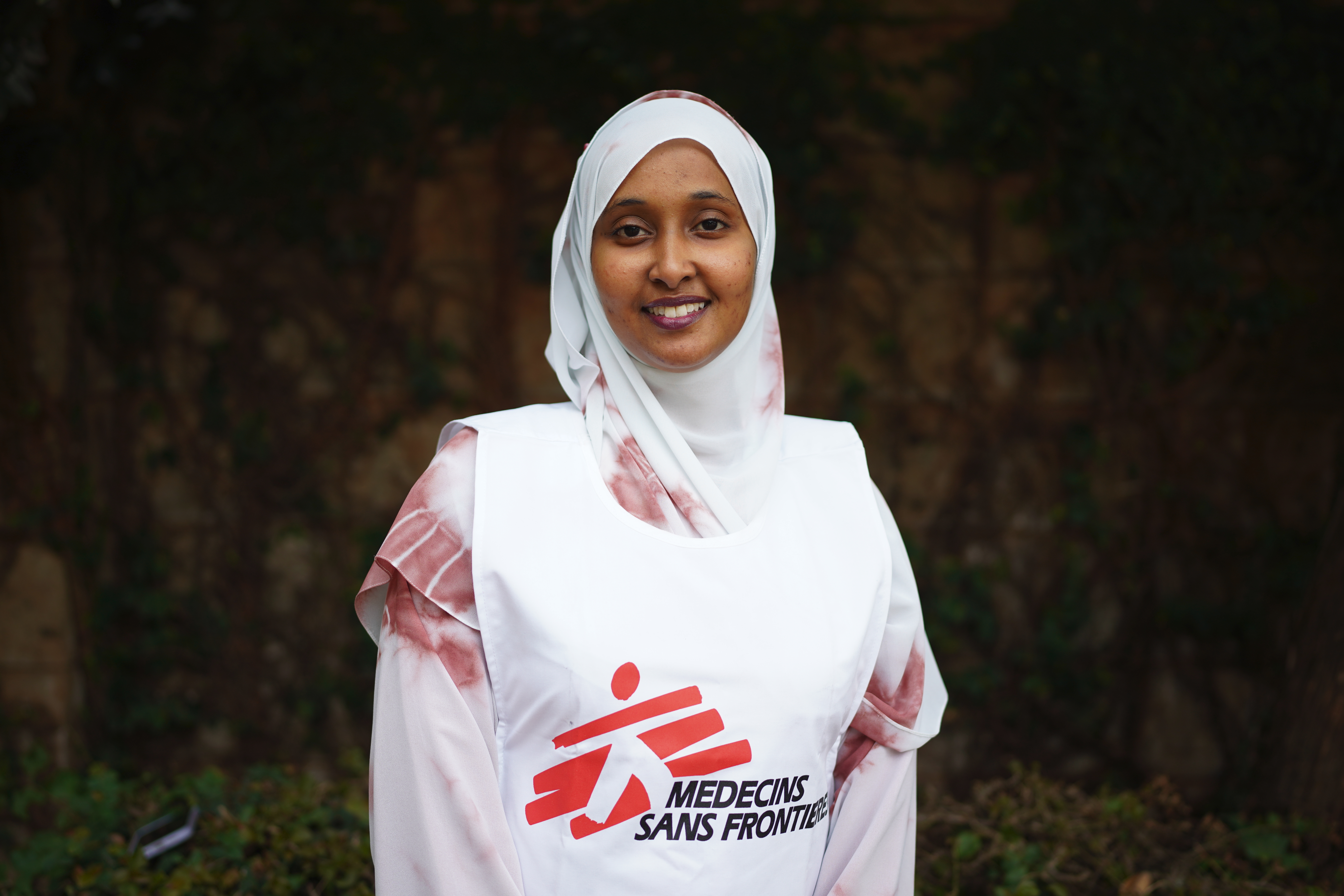 Fatumazahra Khalif, senior health promotion manager for MSF in Somalia © MSF/Tetiana Gaviuk