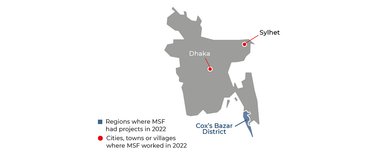 Bangladesh Map 2022