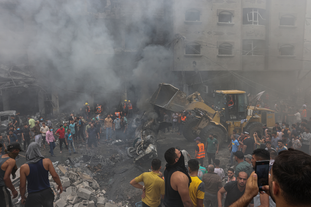 destruction in Gaza