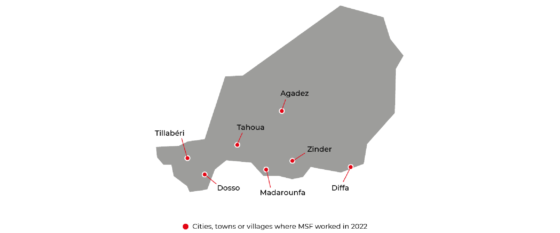 Niger MSF activities