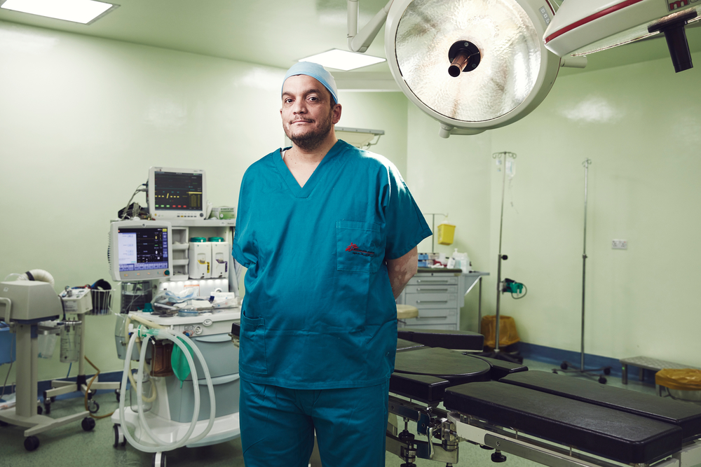 Dr Rasheed Fakhri, MSF surgeon
