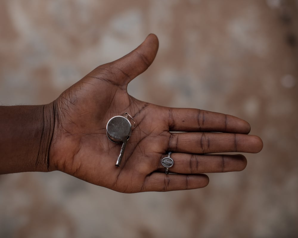 A whistle to protect from sexual violence
