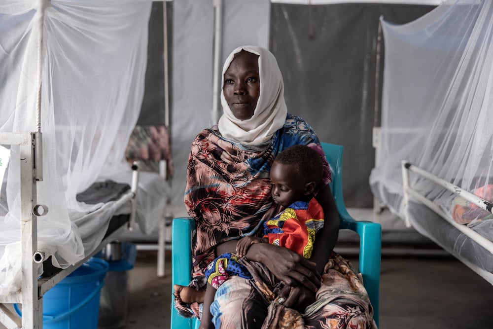 Metche: A hospital built from zero for Sudanese refugees in eastern Chad