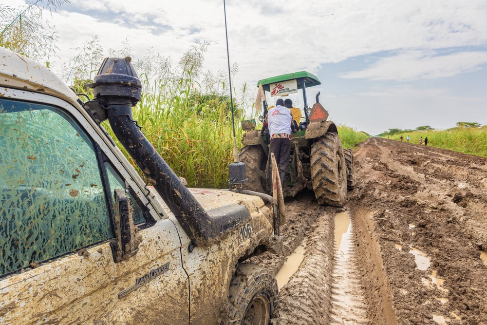 Road in Abyei Administrative Special Area