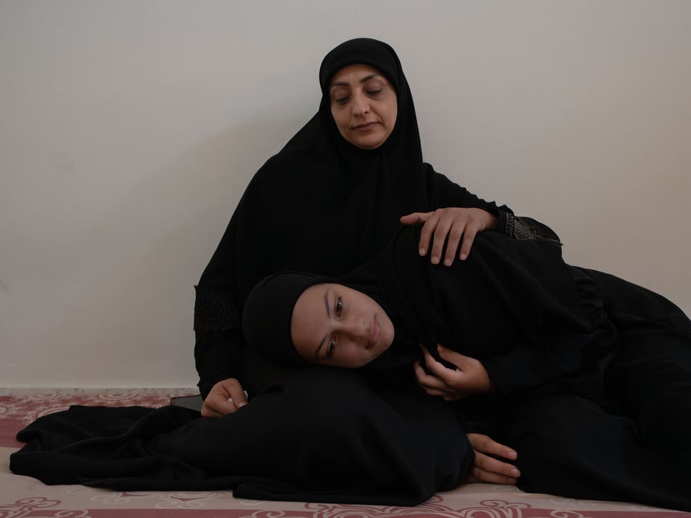 MSF activities in Azarieh shelter