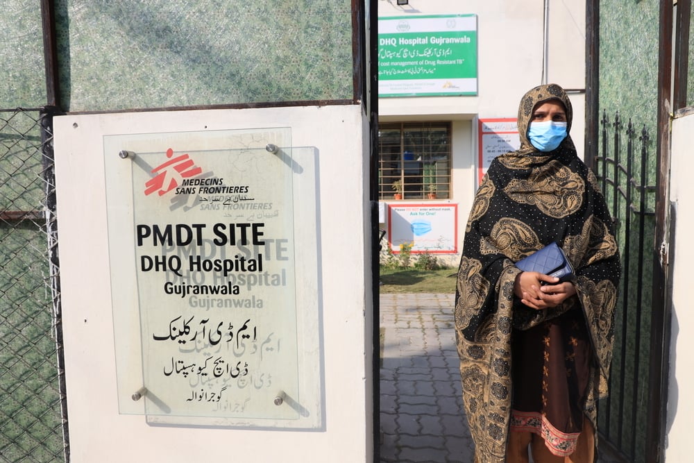 Patient of the drug-resistant tuberculosis clinic