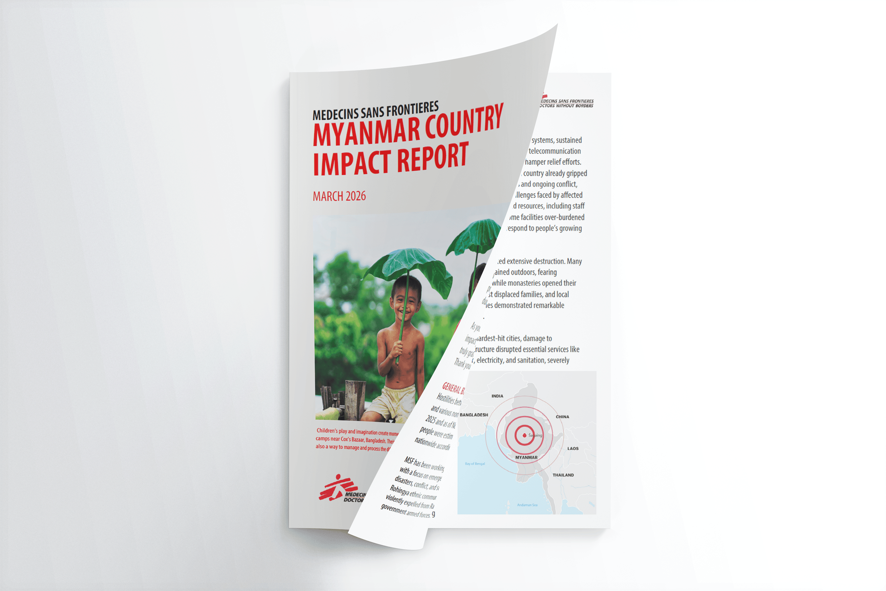 Myanman Impact report cover