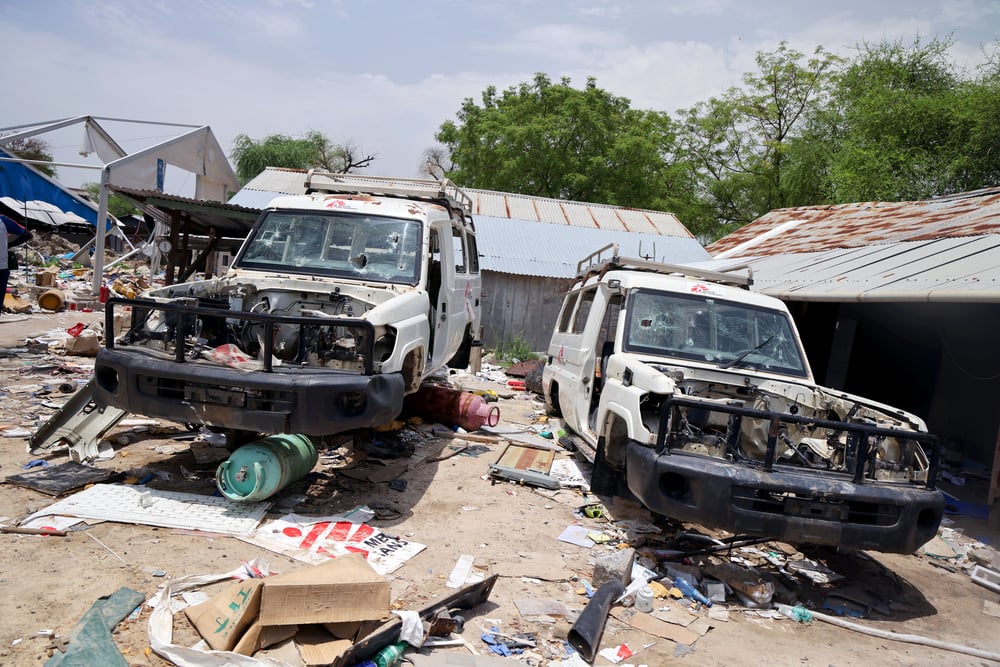 MSF hospital in Lankien