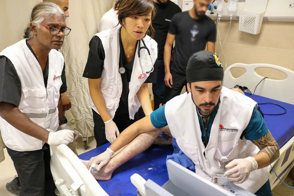 MSF medical tems