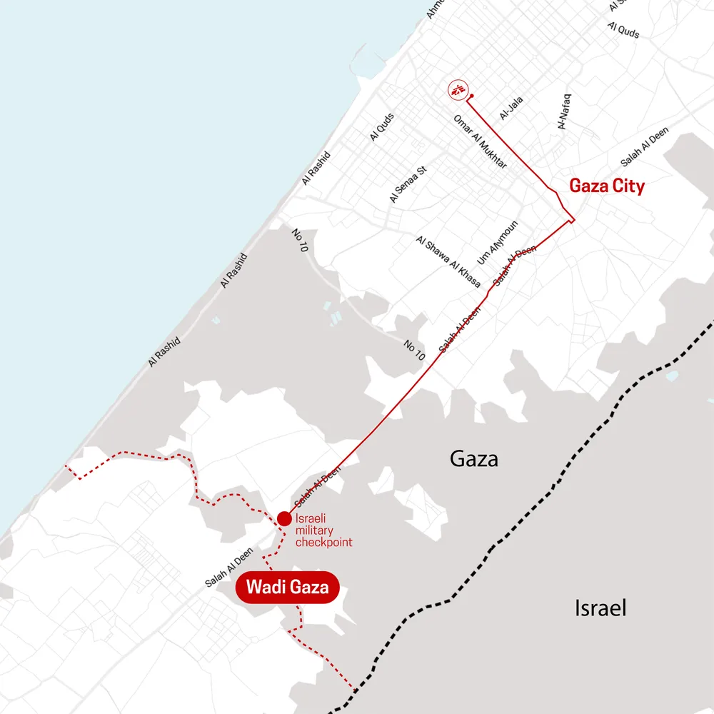 MSF convoy attacked in Gaza