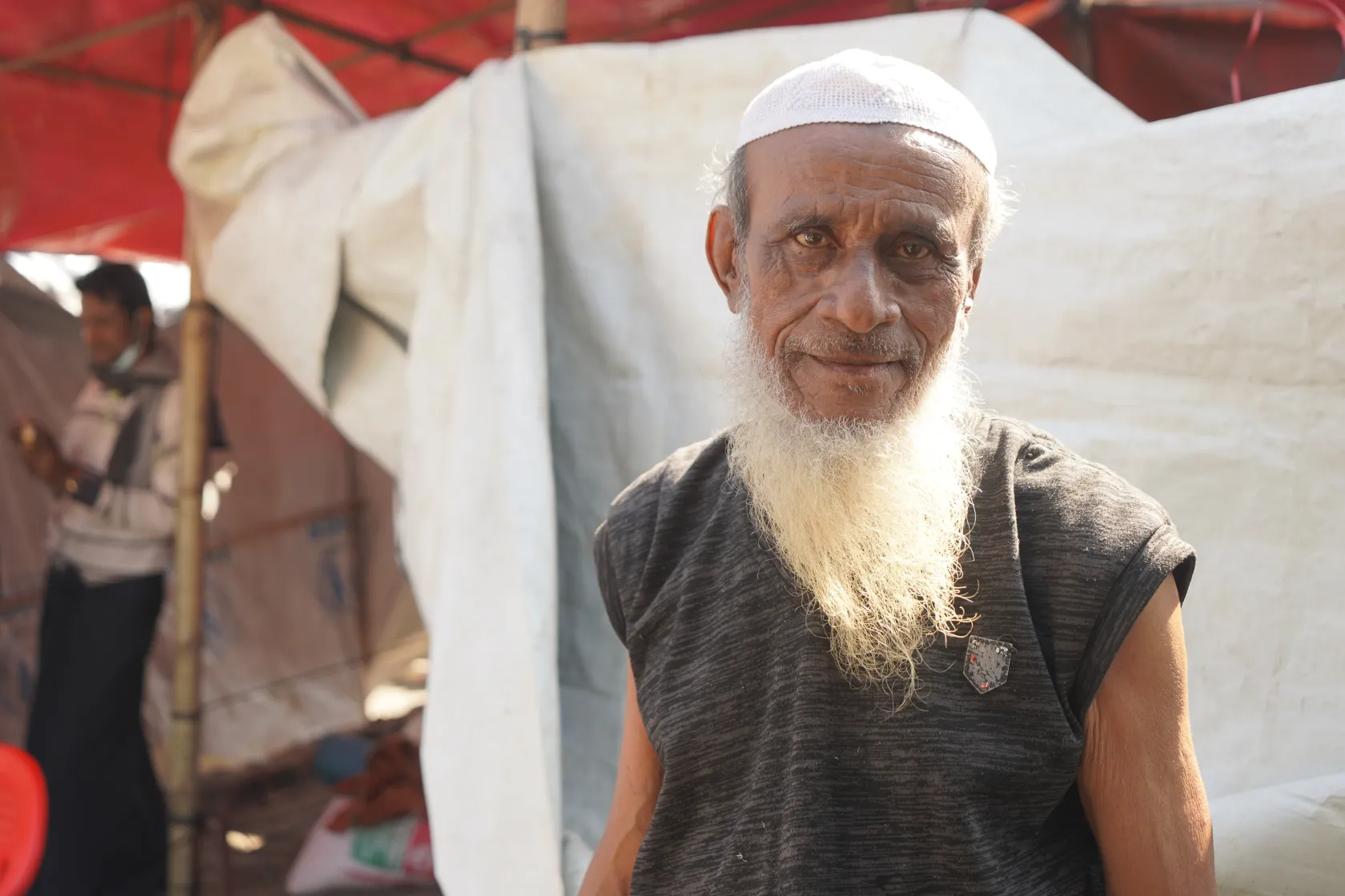  humanitarian affairs liason at the MSF clinic in Balukhali