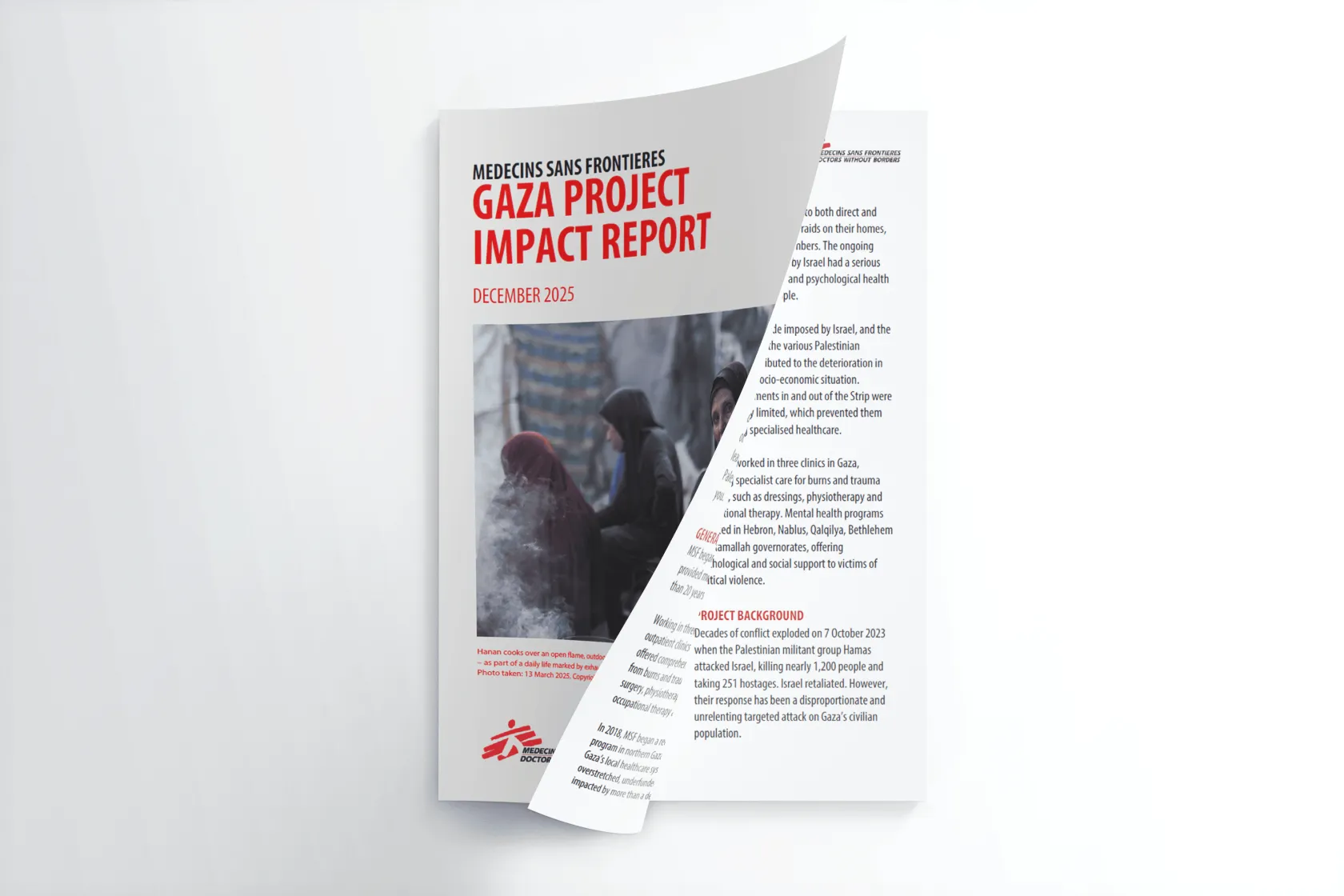 2025 Gaza Impact report cover