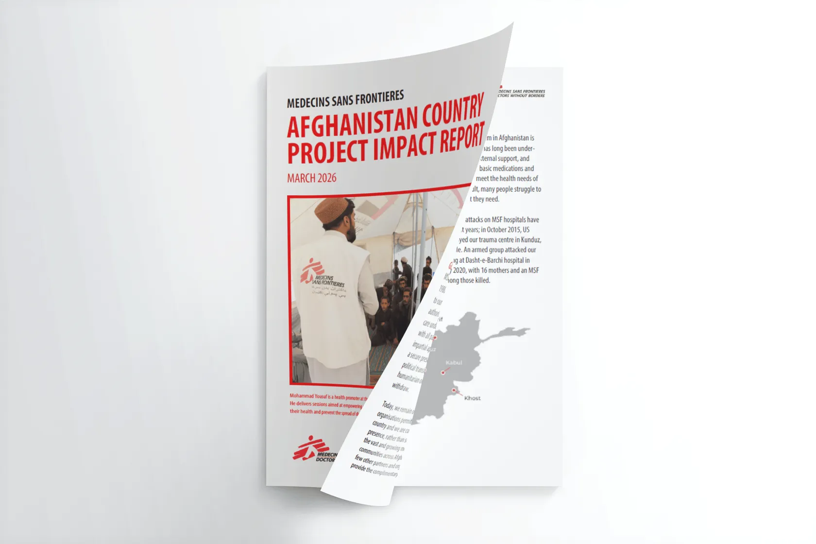 Afghanistan report cover