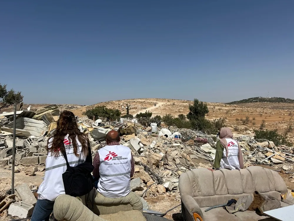 MSF teams visit Khallet Athaba to assess community needs