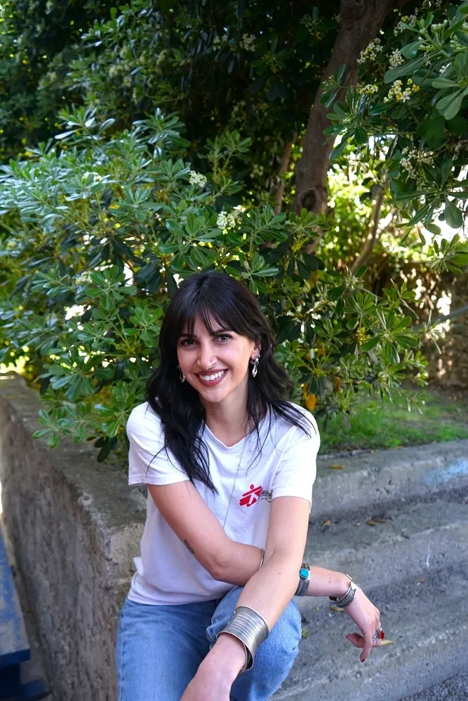 MSF Psychologist Georgia Kotitsa