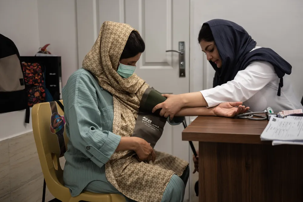 Mehr clinic in southwest Tehran