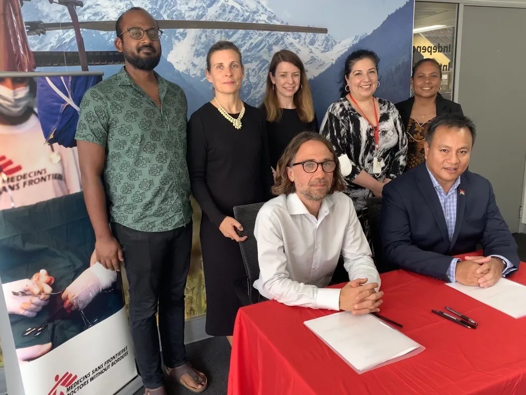 Médecins Sans Frontières launches medical activities in the Pacific nation of Kiribati