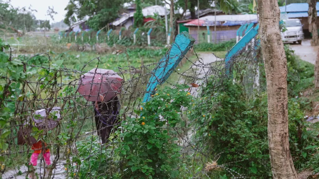 Cox's Bazar barriers