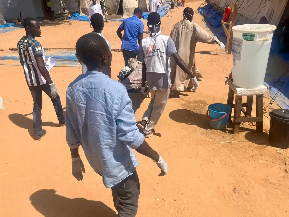 Chad influx of refugees