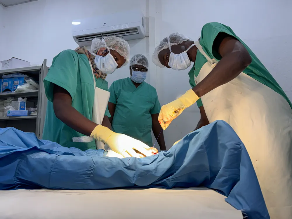 Surgery at Tawila hospital