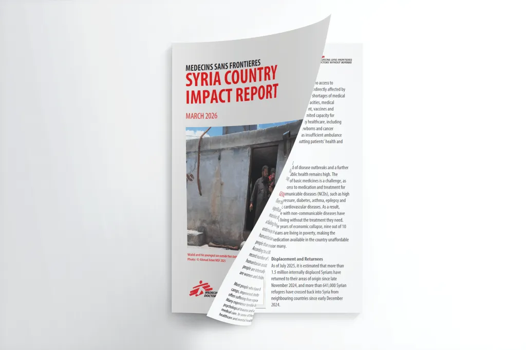 Syria Impact report cover
