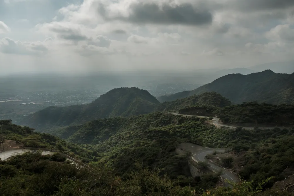 A view of the city of Alamata