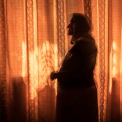 A Yazidi woman aged 60 poses in her house in Sinuni Emilienne Malfatto MSF