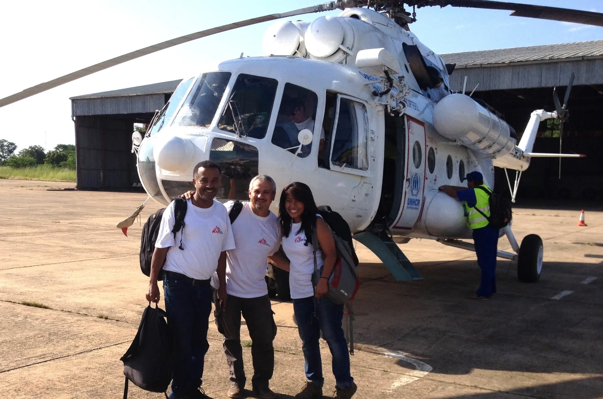 jeanne-infront-of-helicopter