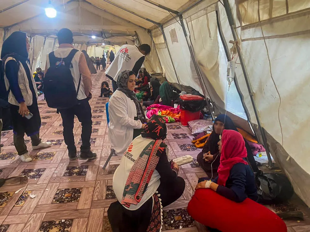 People affected in Herat Regional Hospital