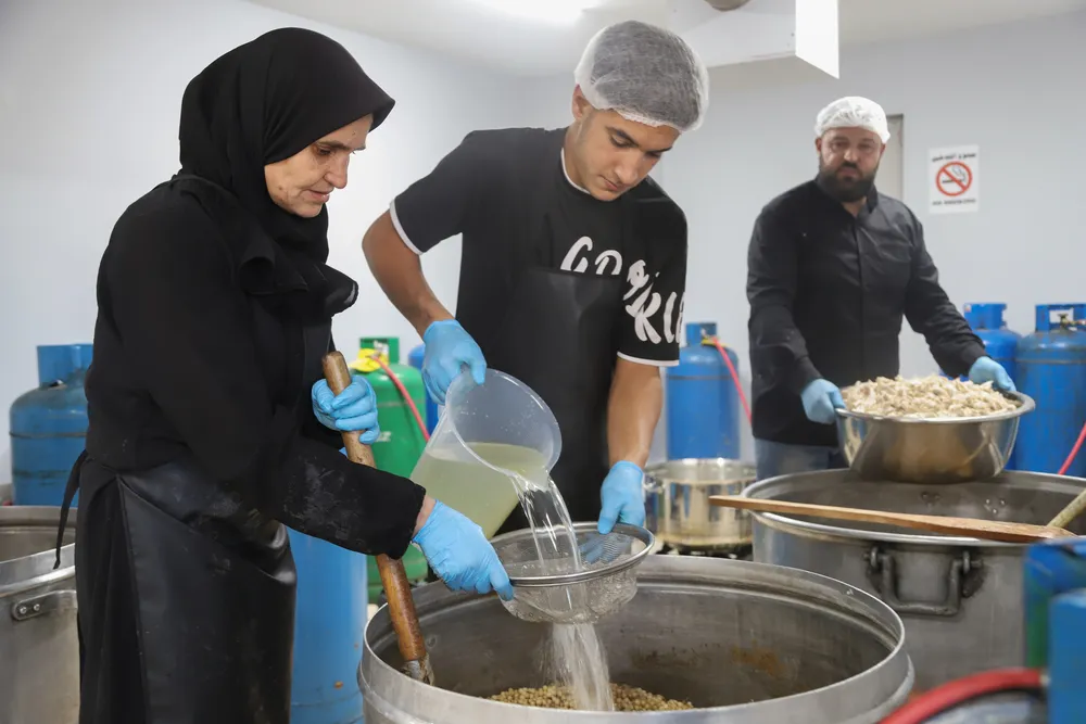 Food distribution in Lebanon