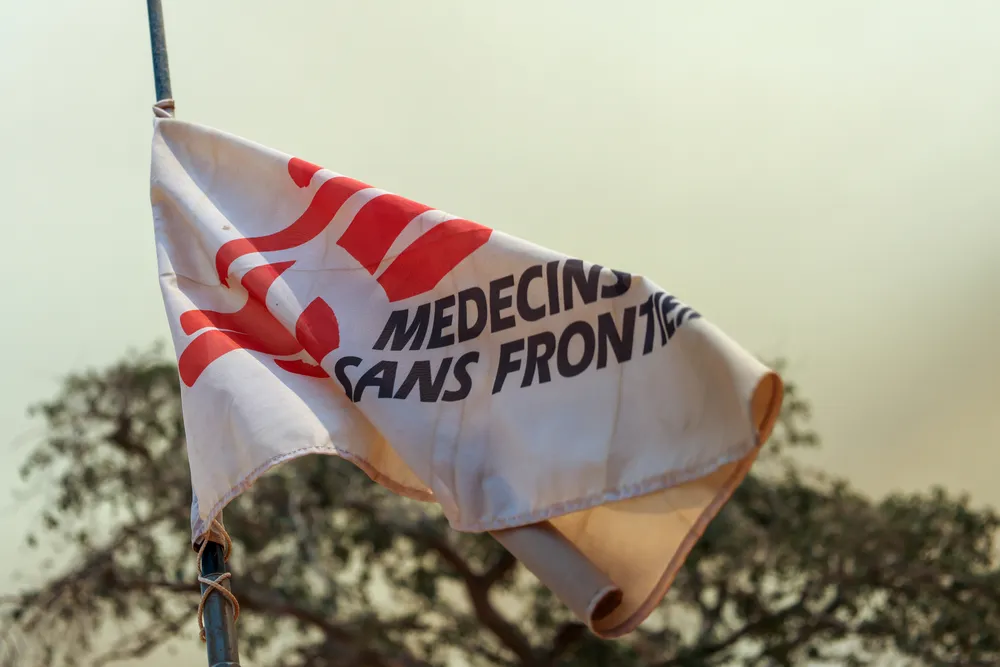 MSF flag in Aweil