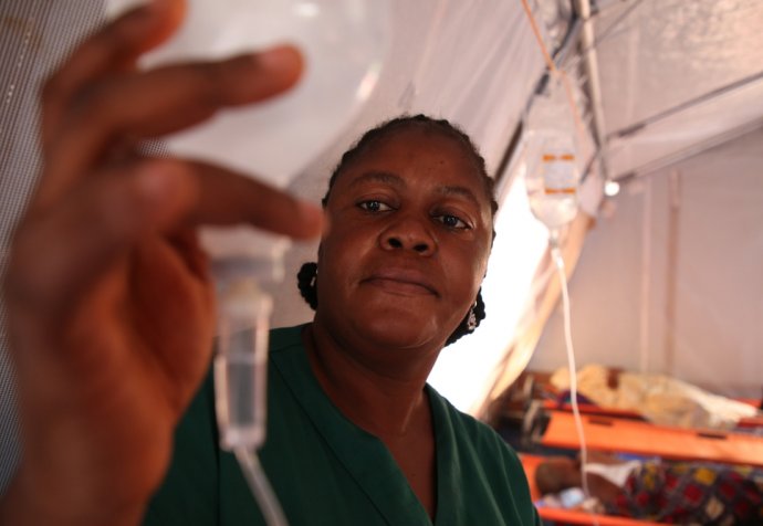 Cholera intervention in Kinshasa