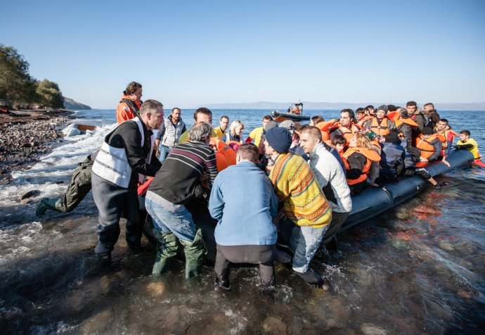 Greenpeace and MSF - Lesvos, Greece