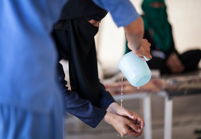 Cholera response in Yemen
